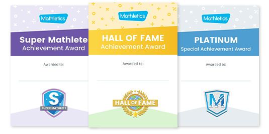 Mathletics Certificates Rewarding and Celebrating Success